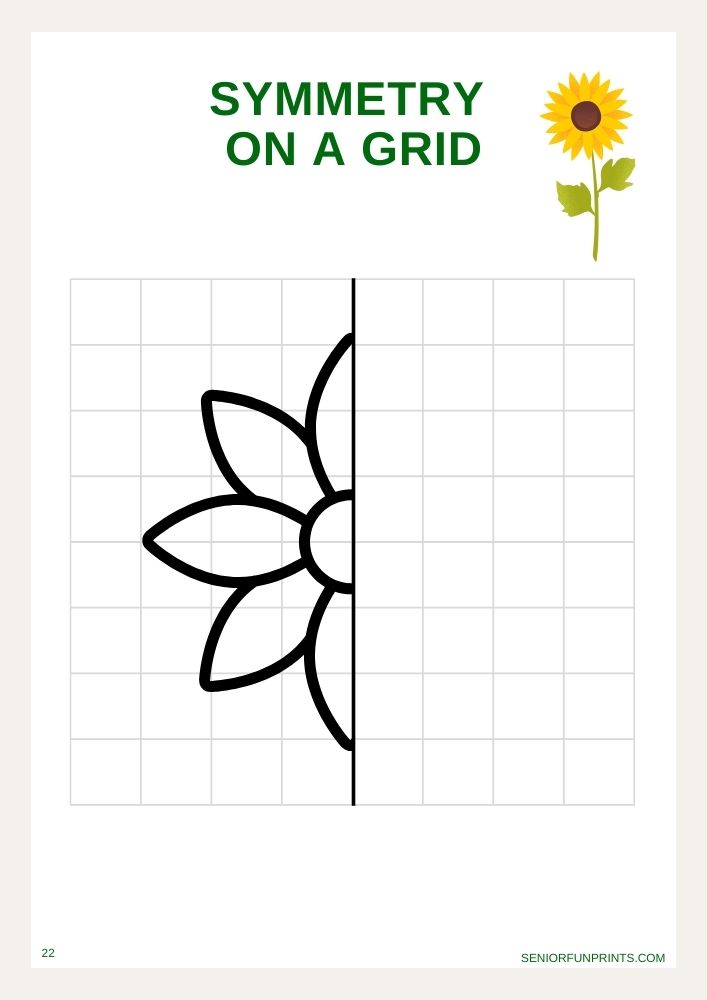 Demo printable - Gardening theme - seniorfunprint.com